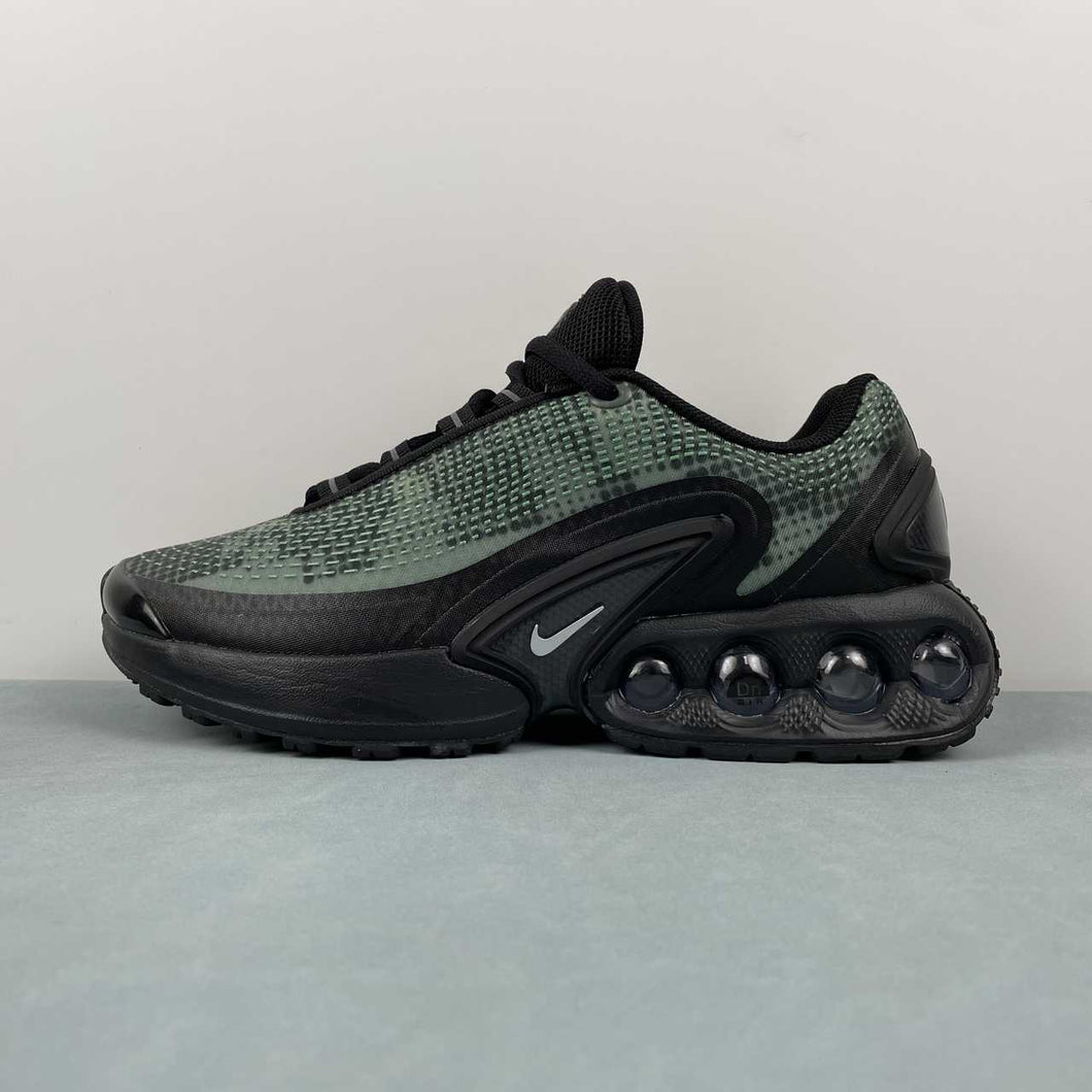 Air Max Dn Black Olive Aura Medium Olive Metallic Silver IB3078-010