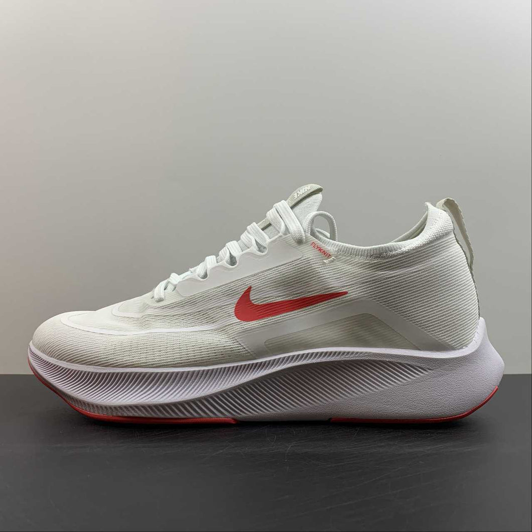 Zoom Fly 4 White Red CT2392-006