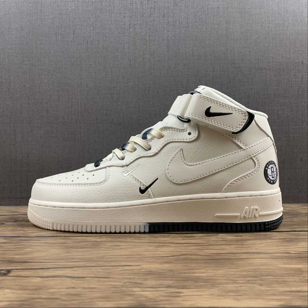 Air Force 1 07 Mid Brooklyn New York White Black NT2969-013