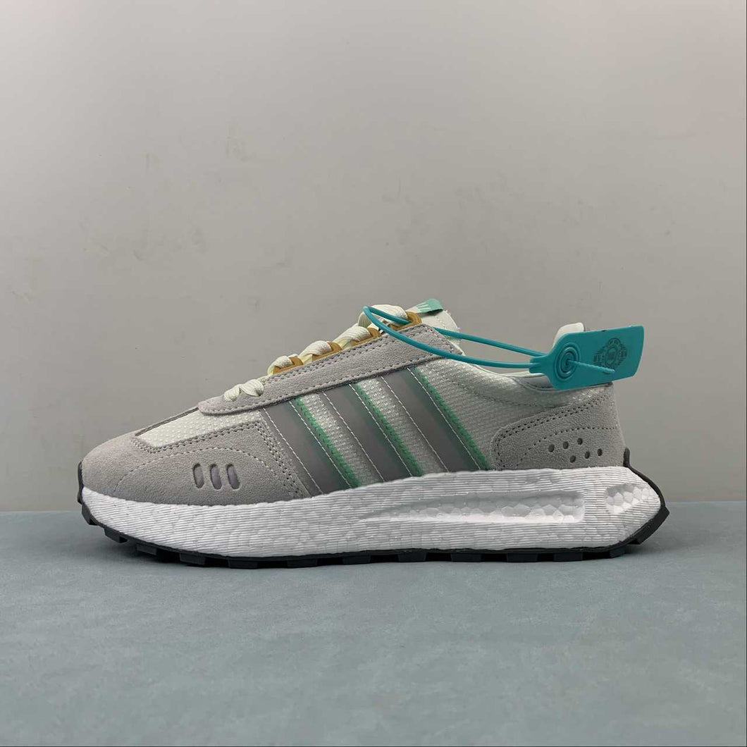 Adidas Retropy E5 Light Grey Orange Green IG3401