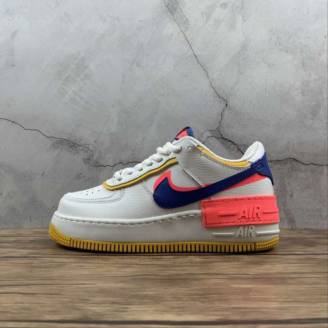 Air Force 1 Shadow White Crimson Blue CI0919-105