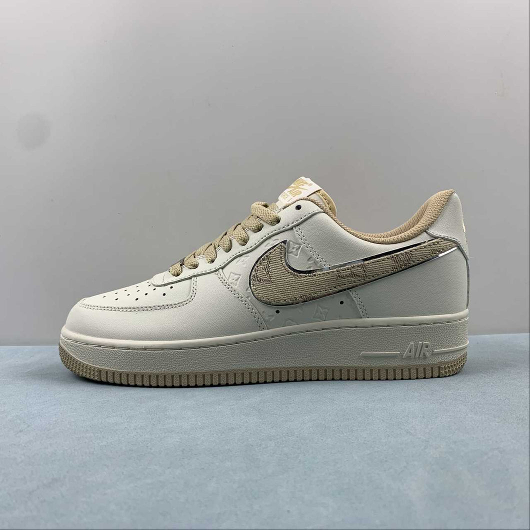 Air Force 1 07 Low LV Beige Off White Silver LV0506-055