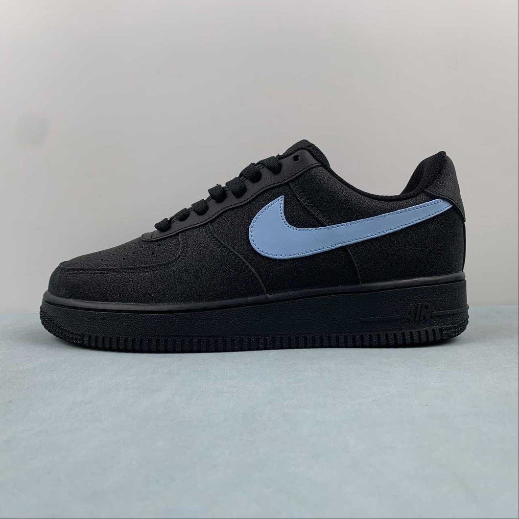 Air Force 1 07 Low Black Blue CW2288-012