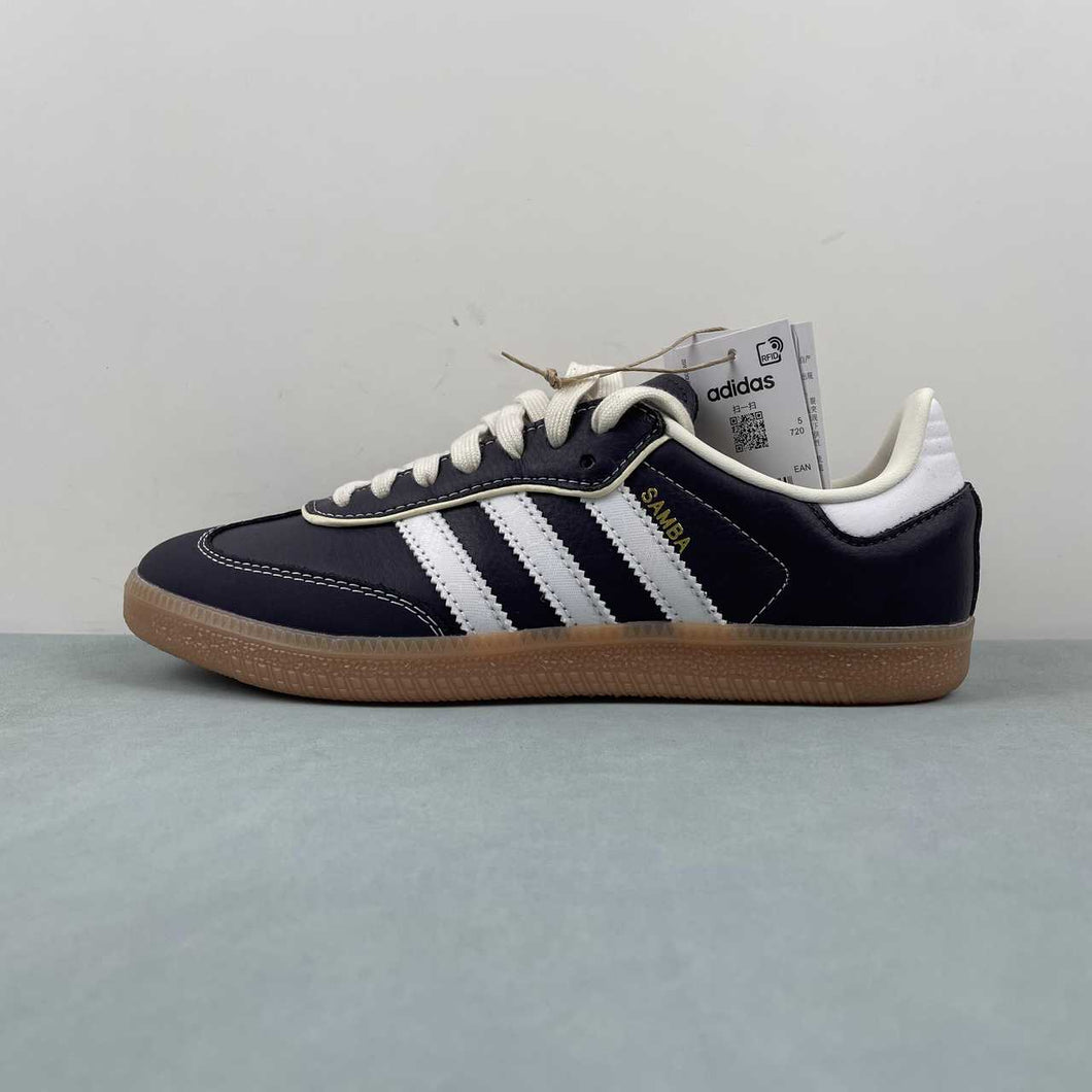 Adidas Samba OG Aura Black Cream White Gold IG6836