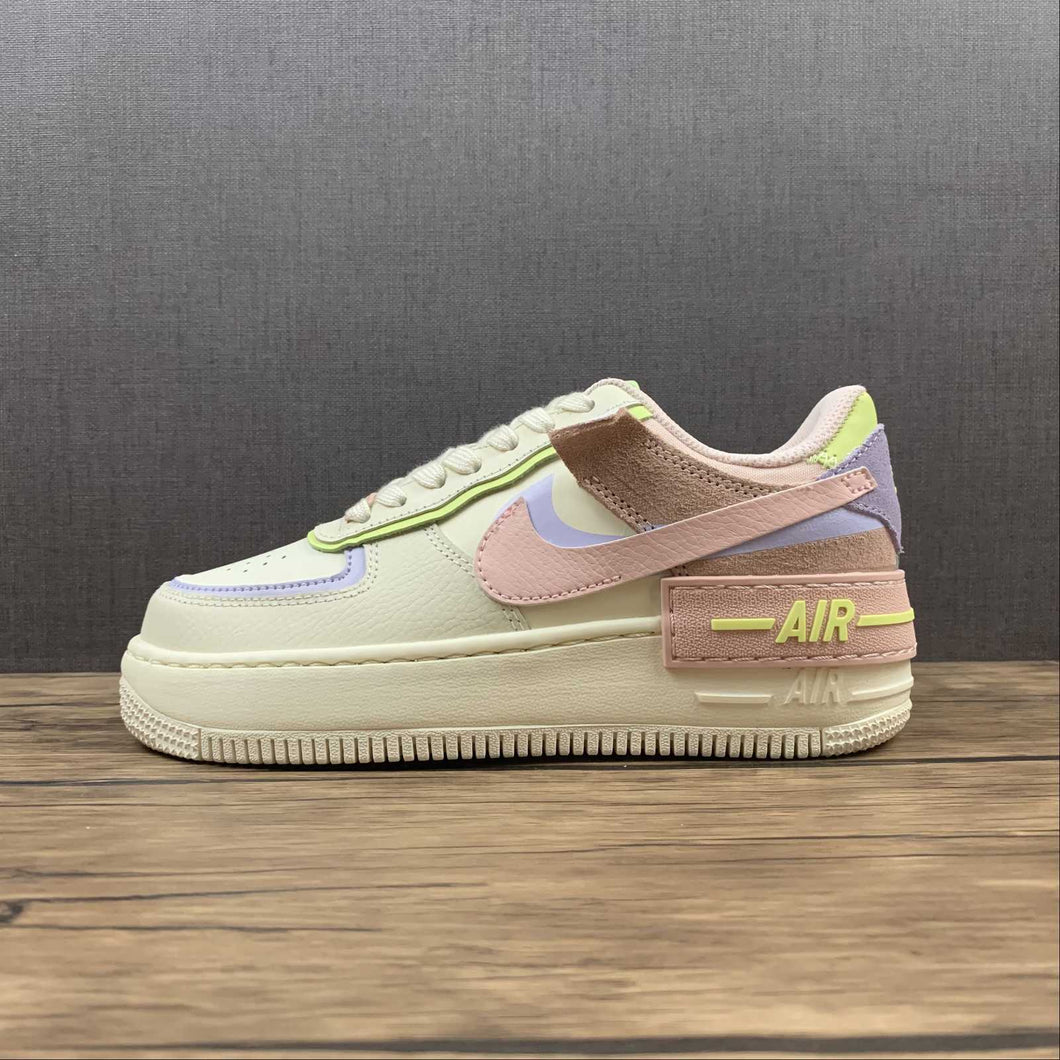 Air Force 1 Shadow Cashmere Pale Coral Pure Violet CI0919-700