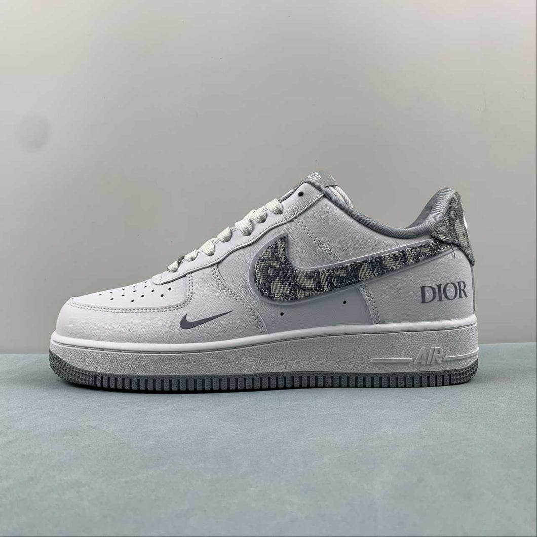 Dior x Air Force 1 07 Low White Gray DR6239-836