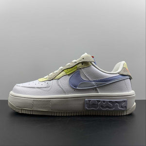 Air Force 1 FONTANKA Set To Rise White Phantom Lemon Drop Light Marine  DV2175-100