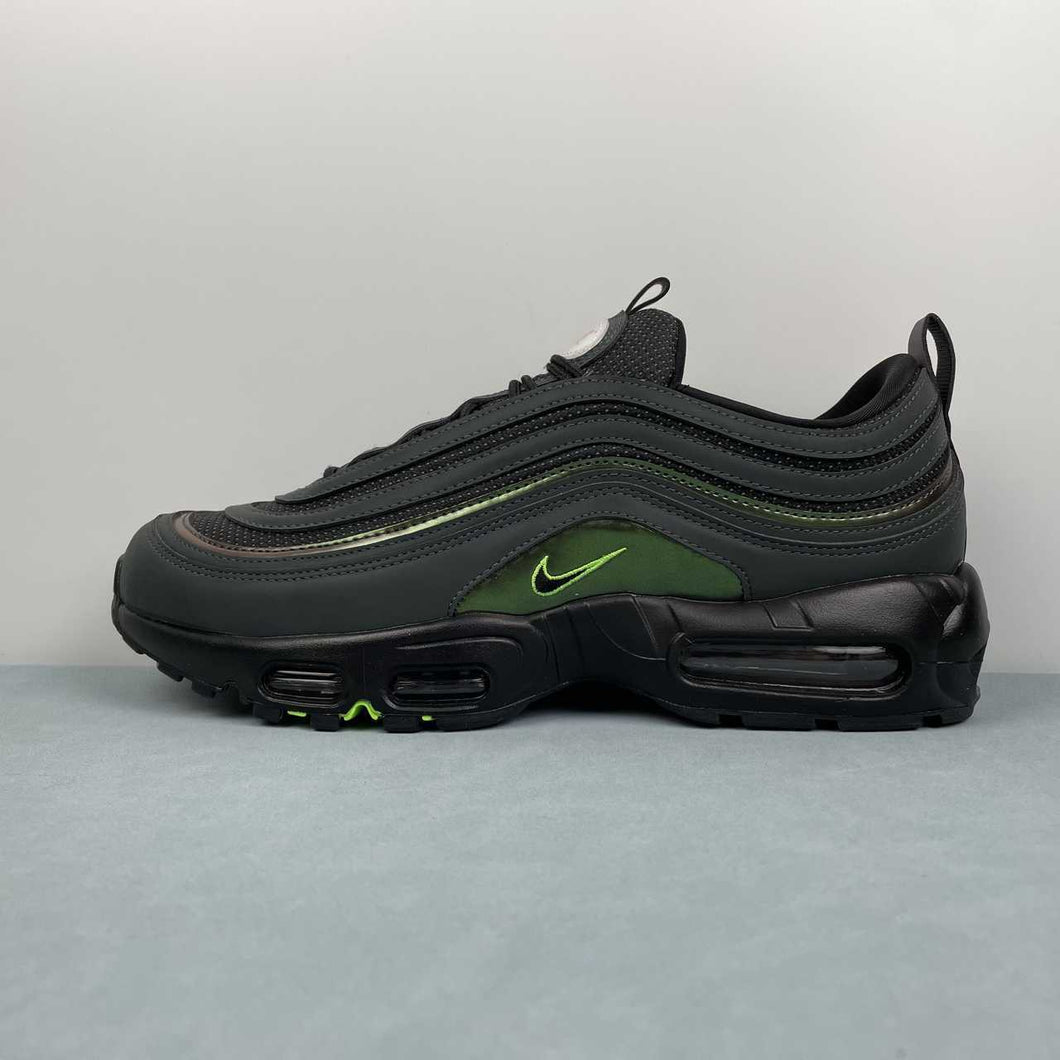 Air Max 95-97 University of Oregon Thunder Multi Black Black Electric Green II1711-900