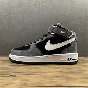 Air Force 1 07 Mid Dark Gray Black White QT3369-996