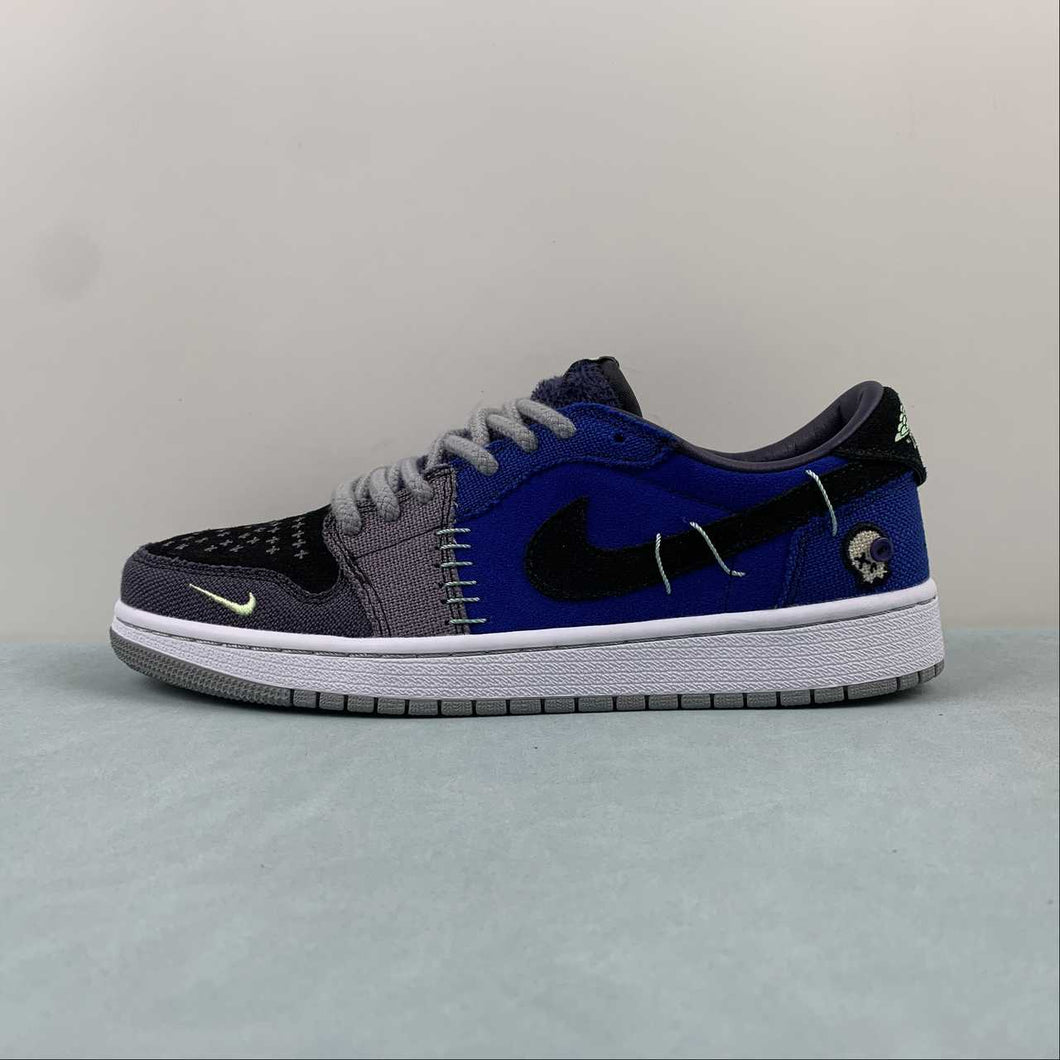 Zion Williamson x Air Jordan 1 Low Voodoo Blue Purple Black White DZ7292-420