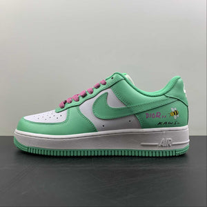 Air Force 1 07 Low Mint Green White Customised BS8871-104