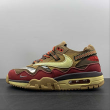 Cargar imagen en el visor de la galería, Clot x Air Max 1 Kiss of Death CHA Rocky Tan Sport Red DD1870-200
