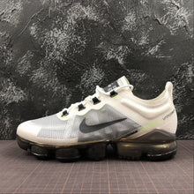 Cargar imagen en el visor de la galería, Air VaporMax 2019 White Dark Grey Platinum Tint Lime Blast AT6810-100
