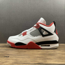 Cargar imagen en el visor de la galería, Air Jordan 4 Retro OG Fire Red White Black Tech Grey DC7770-160
