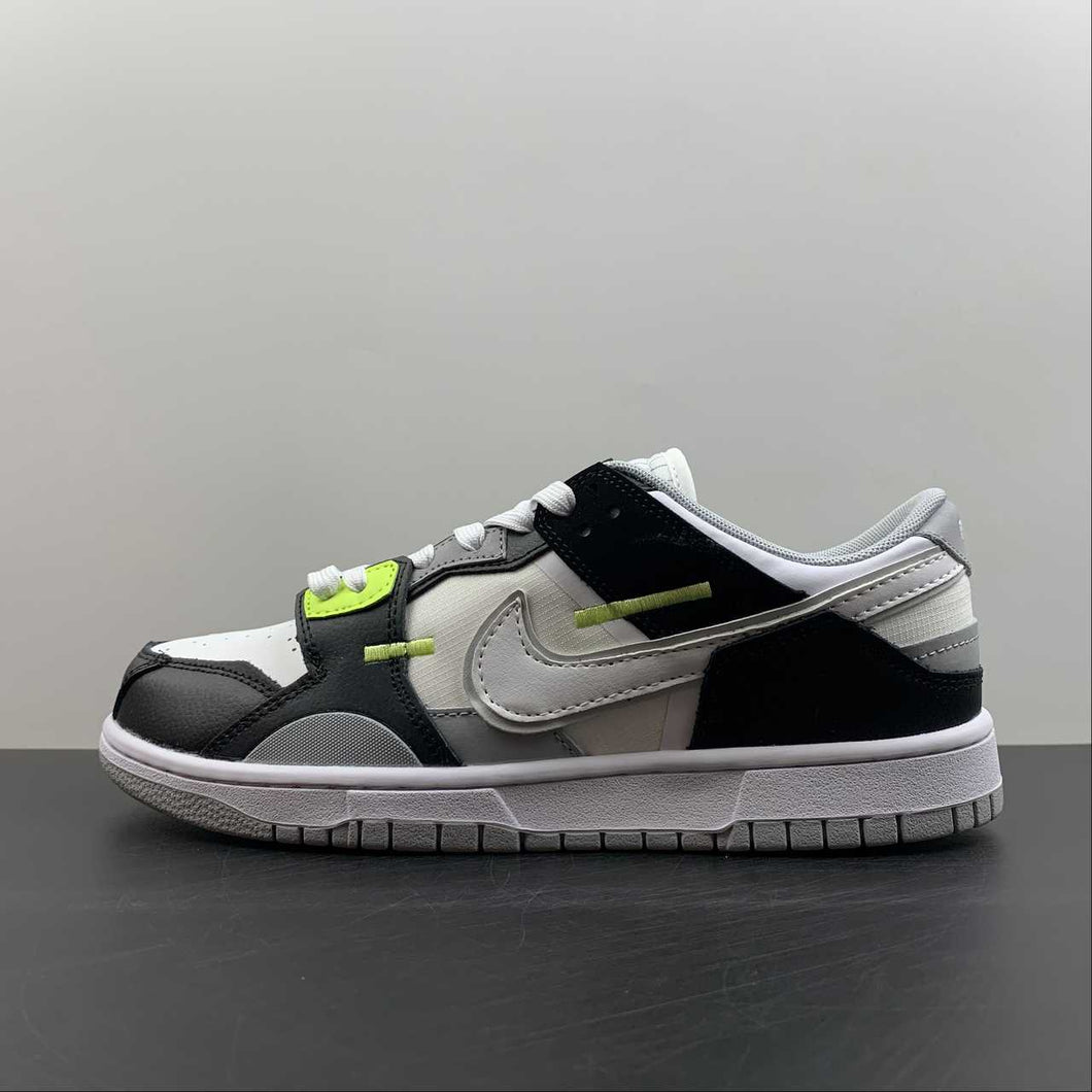 SB Dunk Low Scrap Wolf Gris Light Lemon Twist DC9723-001