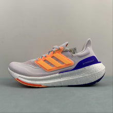 Cargar imagen en el visor de la galería, Adidas Ultraboost Light Cloud White Solar Gold Lucid Blue HQ6352
