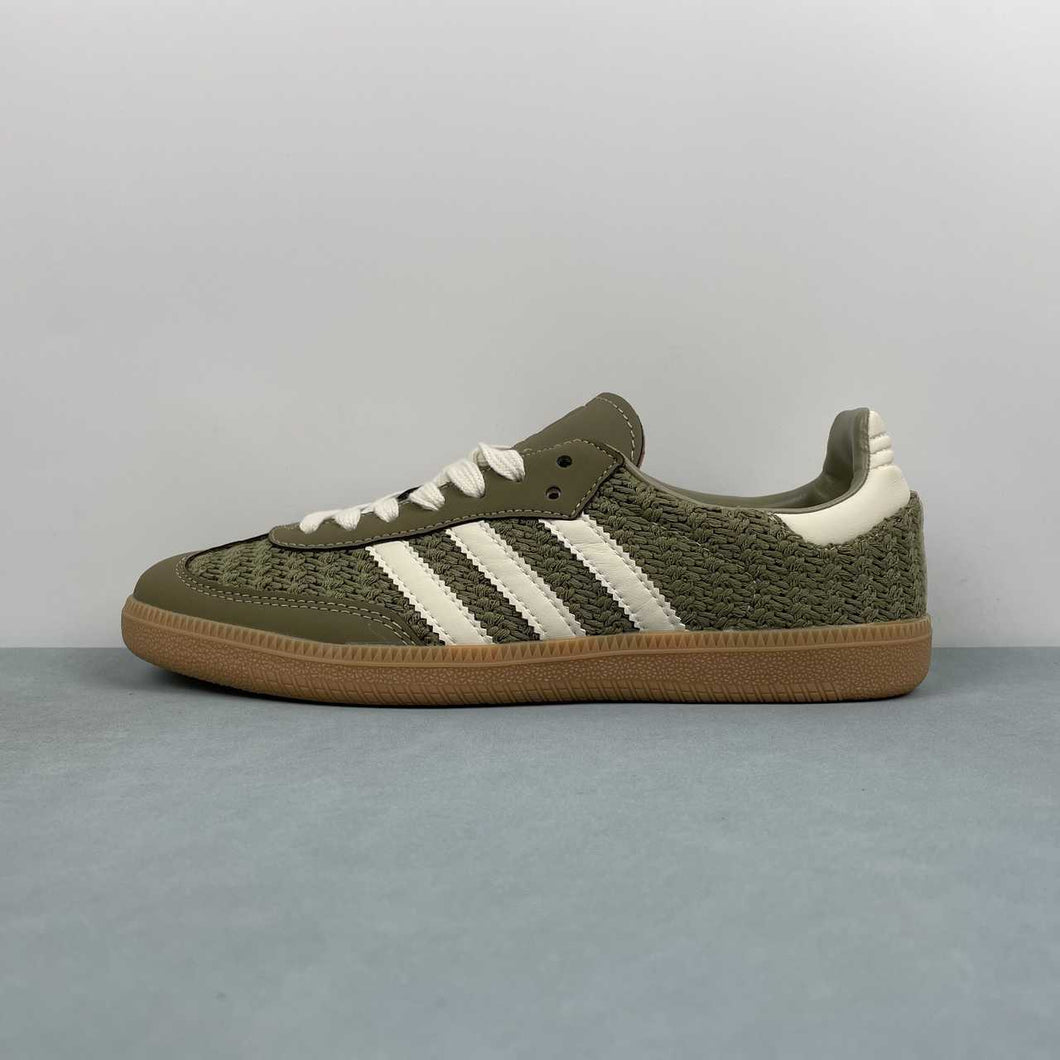 Adidas Samba OG Orbit Green Cream White Gum JR9447