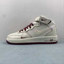 Cargar imagen en el visor de la galería, Air Force 1 07 Mid Off White Dark Red SG2356-803
