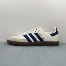 Cargar imagen en el visor de la galería, Adidas Samba OG Off White Dusky Petrol Night Indigo IH6627

