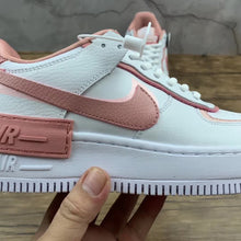 Cargar imagen en el visor de la galería, Air Force 1 Shadow White Pink CJ1641-101
