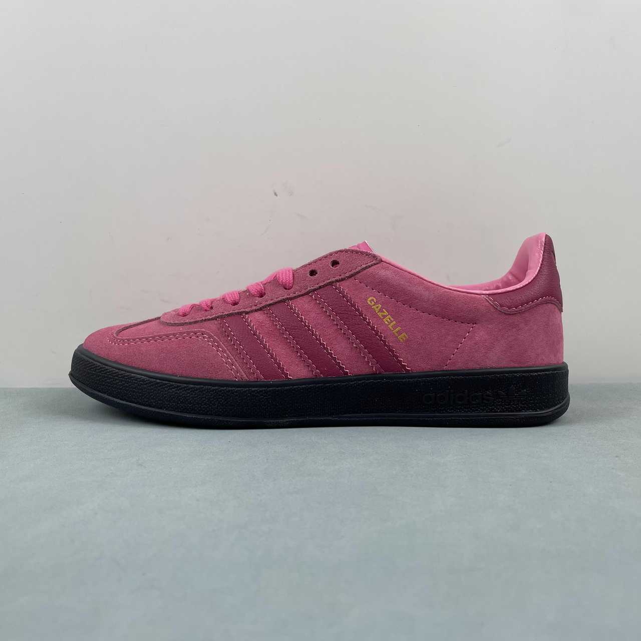 Adidas Gazelle Indoor Pink Fusion Black JI2585 – juanma-shop Adidas Gazelle Indoor Pink Fusion Black JI2585 – juanma-shop
