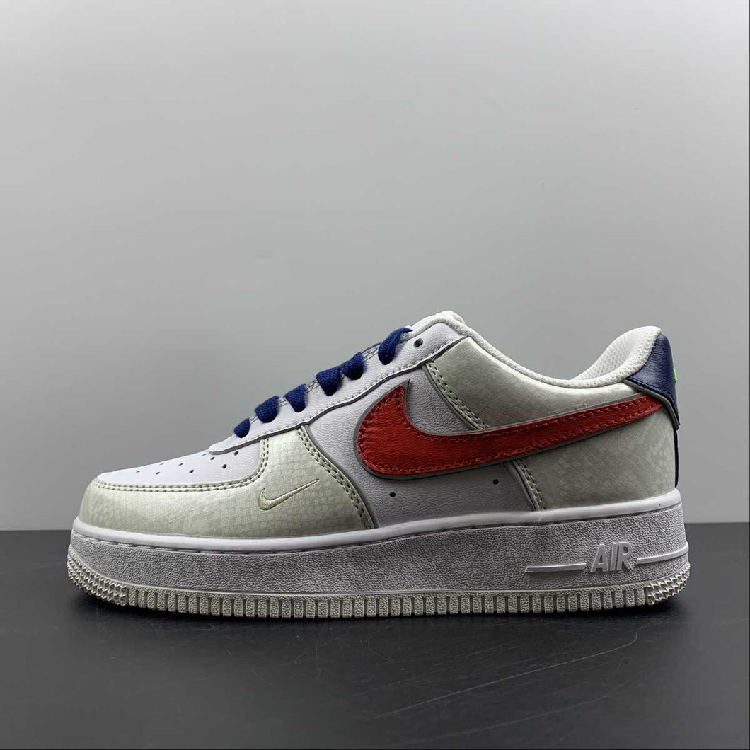 Air Force 1 07 LX Just Do It University Red White DV1493-161