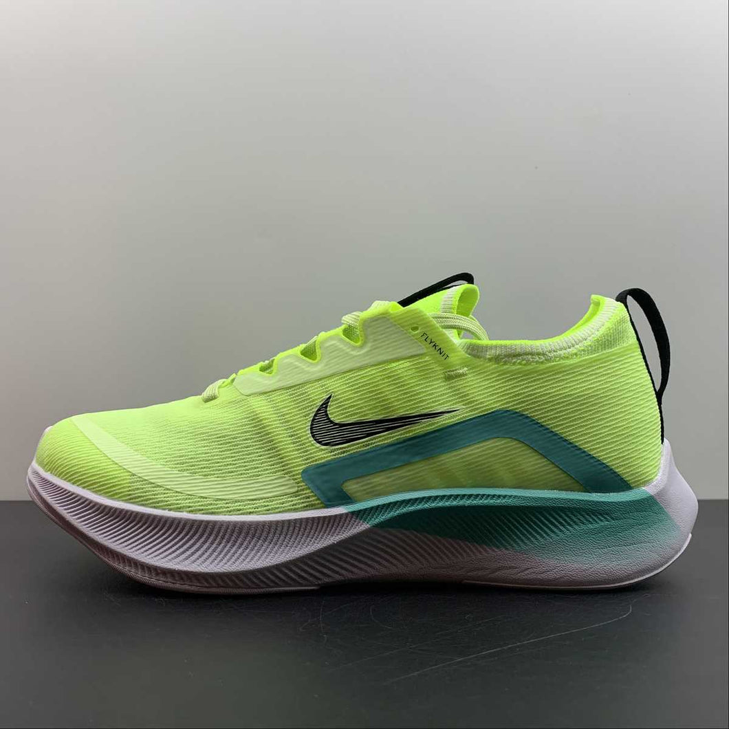 Zoom Fly 4 Barely Volt Black-Dynamic Turq CT2401-700