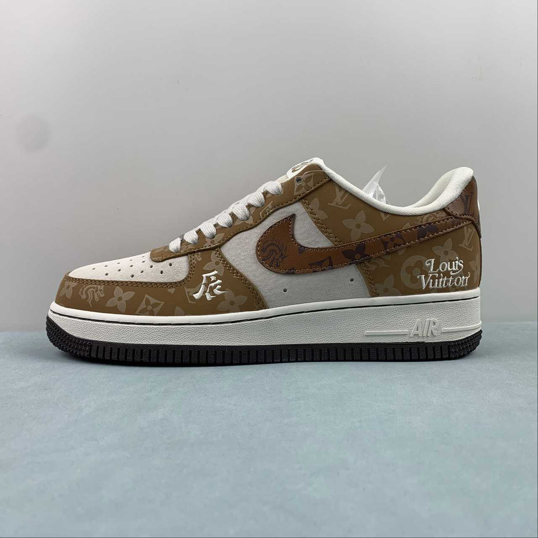 Air Force 1 07 Low LV Year of the Dragon Brown Off White LX1988-006