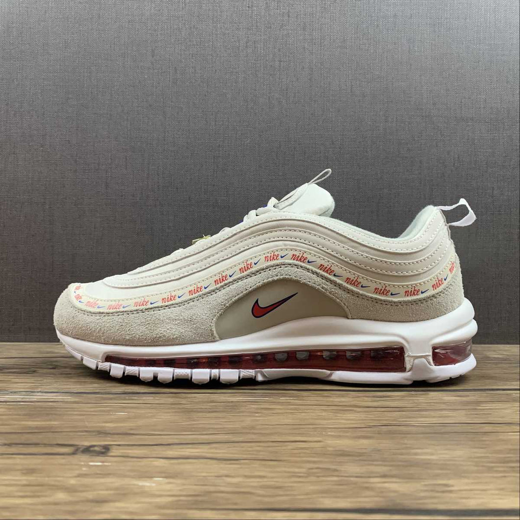 Air Max 97 Light Bone Deep Royal Blue White University Red DC4013-001