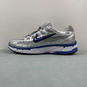 Nike P 6000 Metallic Silver White Black Team Royal BV1021-001