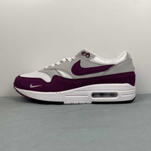 Cargar imagen en el visor de la galería, Air Max 1 87 Bold Berry White Bold Berry Neutral Grey Black HF1194-101
