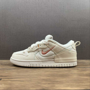 SB Dunk Low Disrupt 2 Pale Ivory Sail Venice Light Madder Root DH4402-100