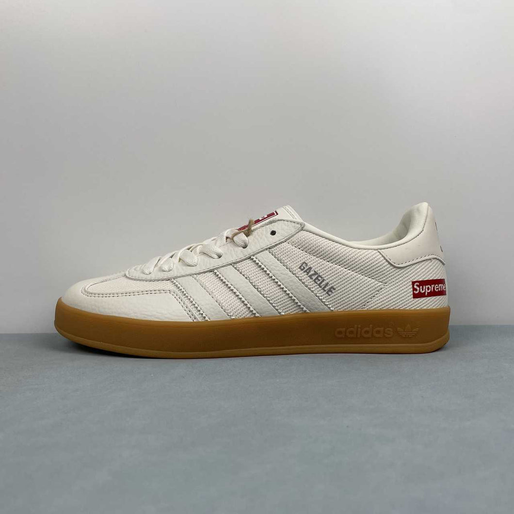 Adidas Gazelle x Supreme White White Red Gum SC9207-723