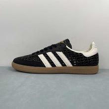 Cargar imagen en el visor de la galería, Adidas Samba OG Basketweave Black HQ9282
