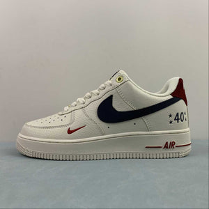 Air Force 1 07 Low 40 Off White Navy Blue Dark Red BS9055-740