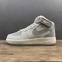 Cargar imagen en el visor de la galería, Off-White x Air Force 1 07 Mid Gray Orange CQ5059-105
