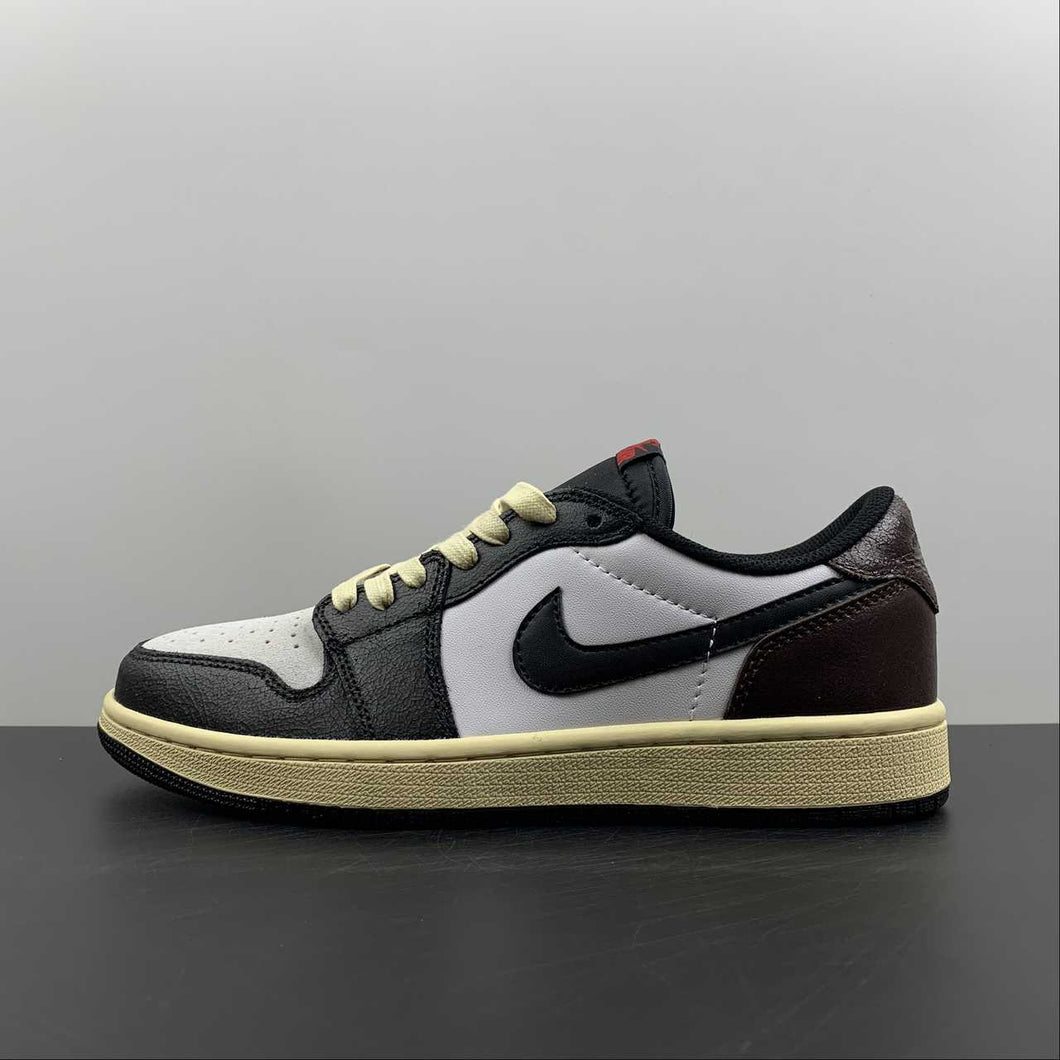 Air Jordan 1 Retro Low OG Black Bleached Coral-White CZ0790-061