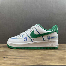 Cargar imagen en el visor de la galería, Air Force 1 07 Low Dallas White Blue Green BS8856-112
