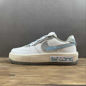 Air Force 1 FONTANKA White Dark Gray Light Blue CW6688-601