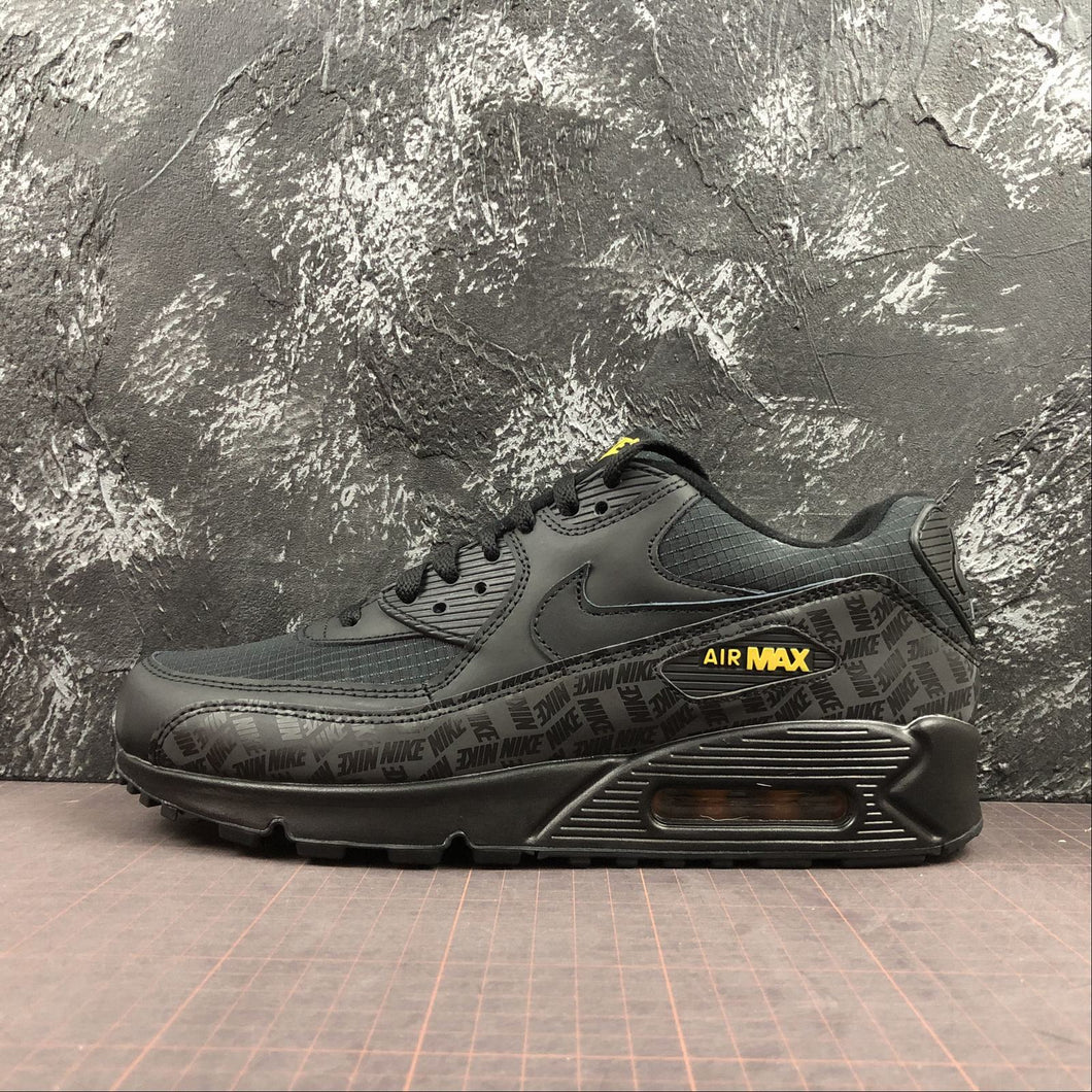 Air Max 90 Essential Yellow Black BQ4685-001
