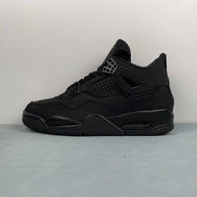 Cargar imagen en el visor de la galería, Air Jordan 4 Retro Black Cat (2025) FV5029-010
