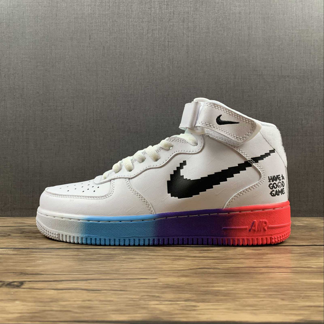 Air Force 1 07 Mid Vintage Video Game White DC3280 101