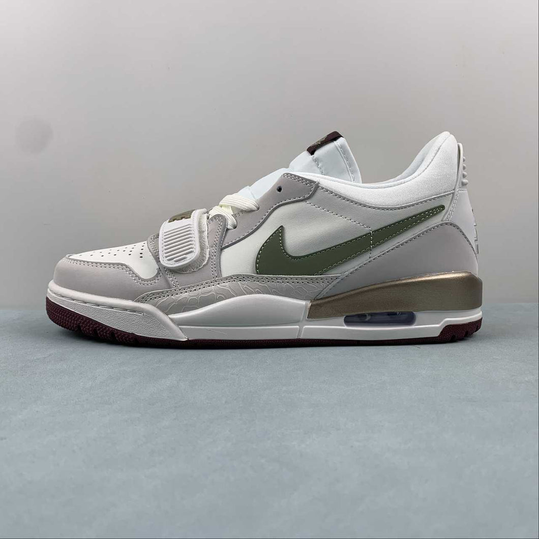 Air Jordan Legacy 312 Low Light Khaki Green Dark Red HF0745-131