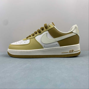 Air Force 1 07 Low Bronzine Saturn Gold Coconut Milk Sail FZ4034-716