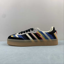 Cargar imagen en el visor de la galería, Adidas Samba Vegan Core Black Multi-Color ID0444
