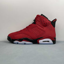 Cargar imagen en el visor de la galería, Air Jordan 6 Retro Toro Bravo Varsity Red Black T8529-600
