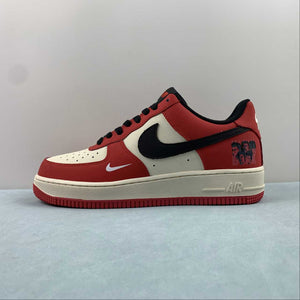 Air Force 1 07 Low Red Black White BS9055-718