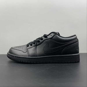 Air Jordan 1 Low Triple Black 553558-093