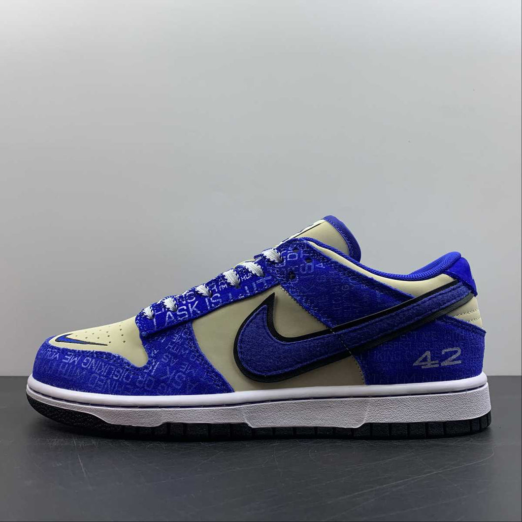 SB Dunk Low Jackie Robinson Racer Coconut Blue DV2203-400