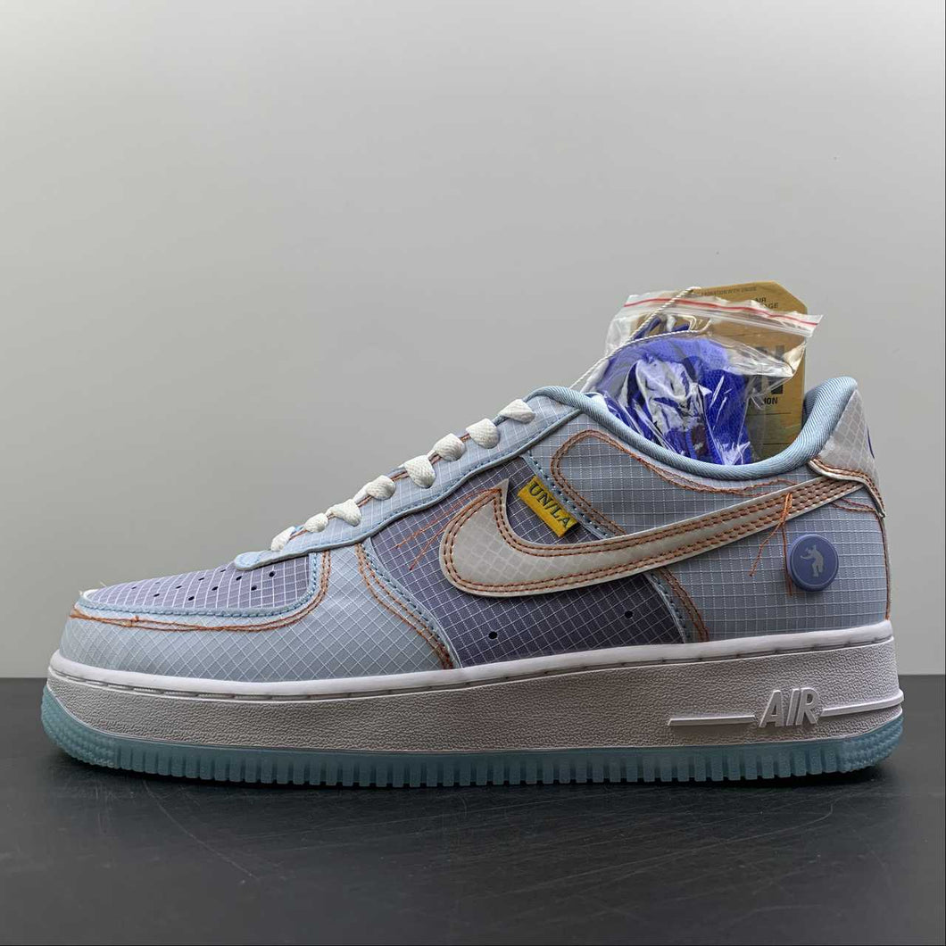 Union x Air Force 1 Low White Court Purple Opti Yellow CJ9649-500